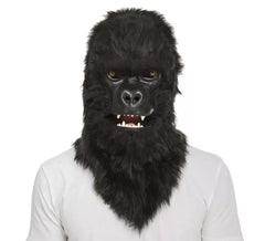 Gorilla Mask with Movable Jaw
