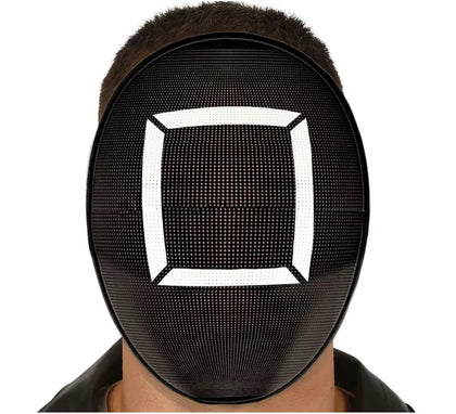 Máscara Cuadrado Vigilante de Juego de PVC