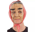 Máscara de Abuela con Pelo y Pañuelo