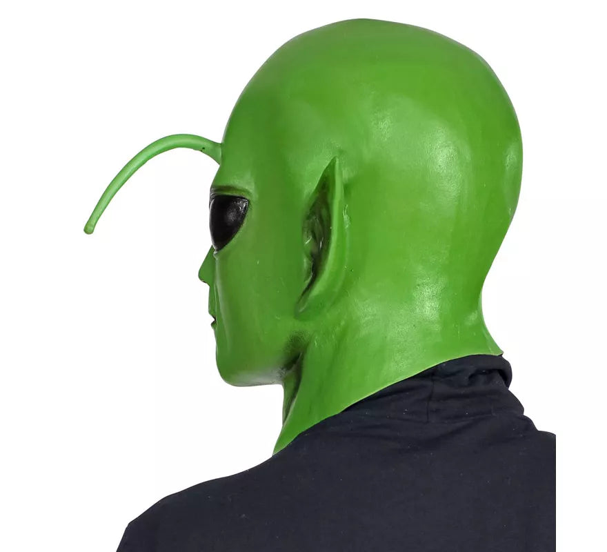 Máscara de Alien de Dibujos Animados con Antenas