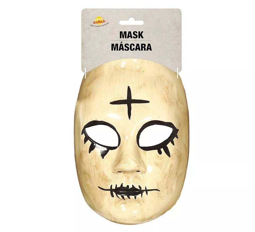 Máscara de Asesina con Cruz