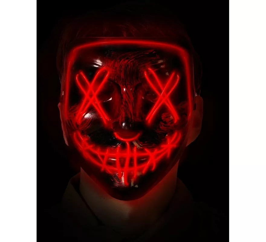 Translation missing: en.Máscara de Asesino rojo con Luz LED