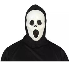 Maschera Killer Sorpreso con cappuccio in PVC