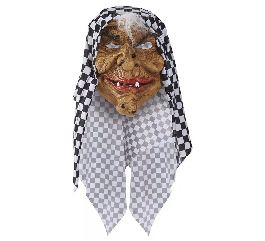 Máscara de Bruja con Capucha