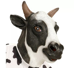Dairy Cow Head Mask