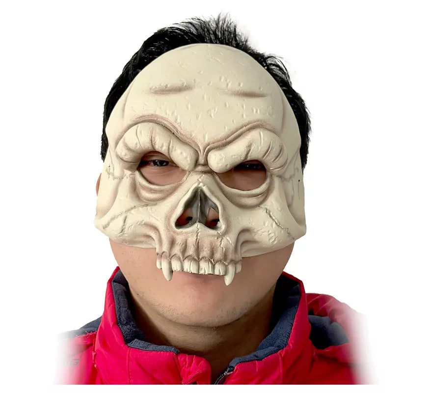 Translation missing: en.Máscara de Calavera blanca de 19x22x2 cm