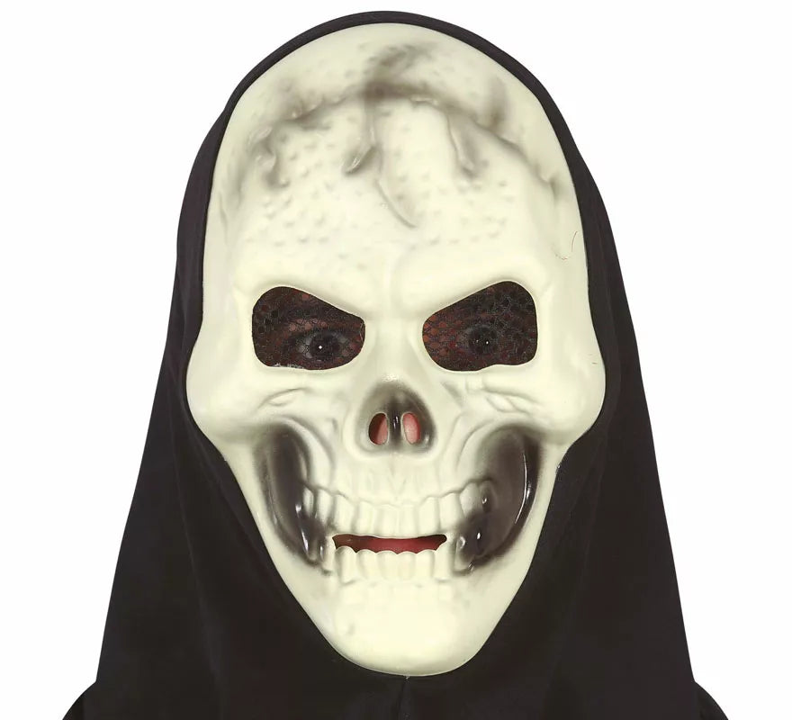 Translation missing: en.Máscara de Calavera con Capucha de Pvc