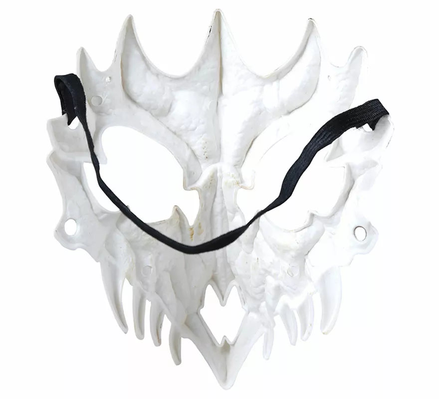Máscara de Calavera Cornuda de Pvc