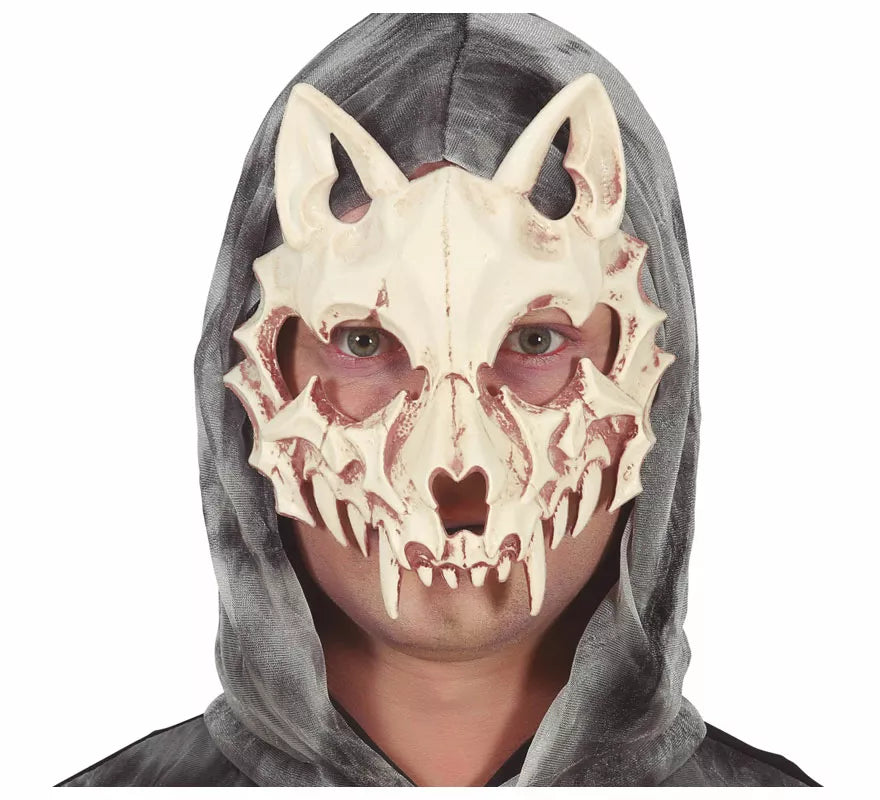 Máscara de Calavera Gato de Pvc