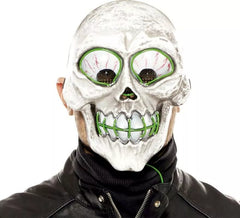 Crazy Skull Mask with Green Light