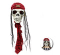 Máscara de Calavera Pirata grande de 25x87 cm