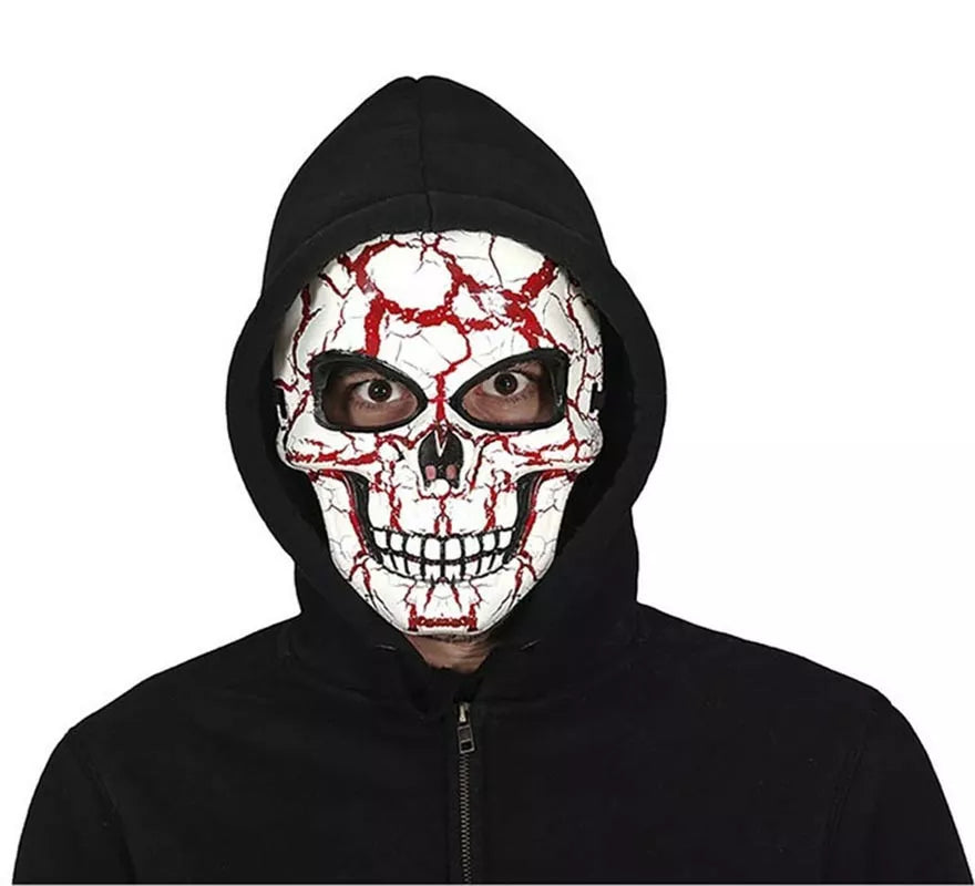 Máscara de Calavera Sangrienta de pvc