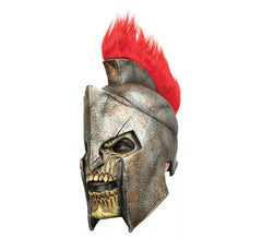 Spartan Soldier Skull Mask with Helmet