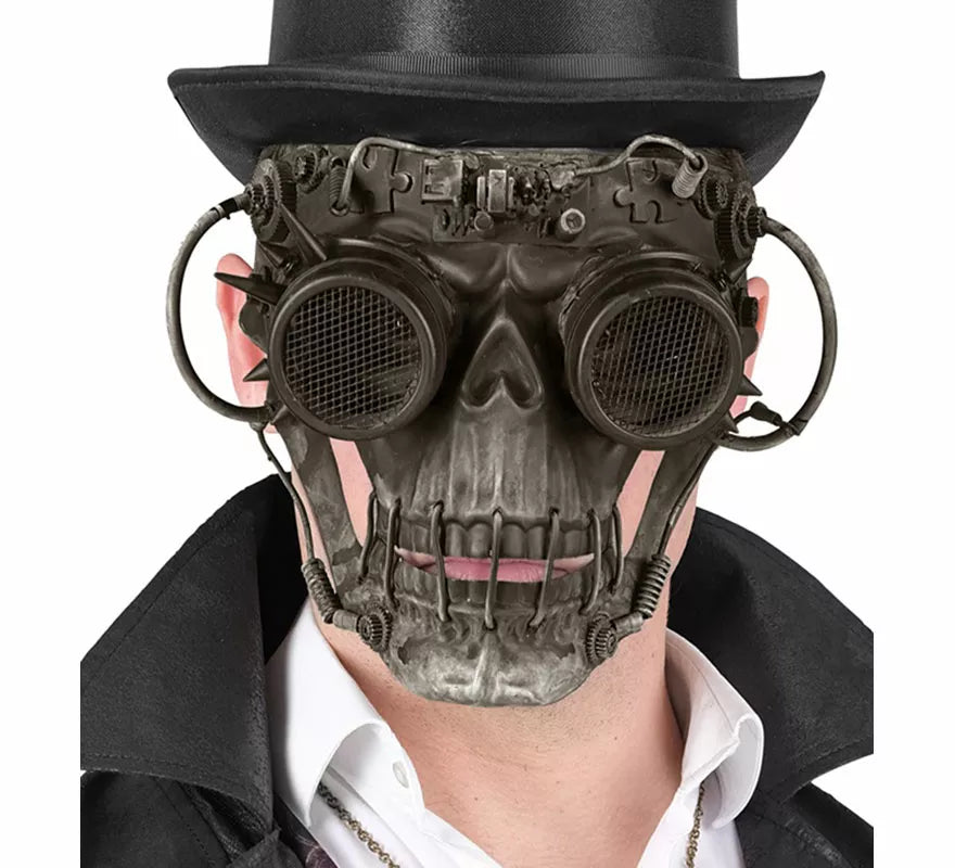 Máscara de Calavera Steampunk