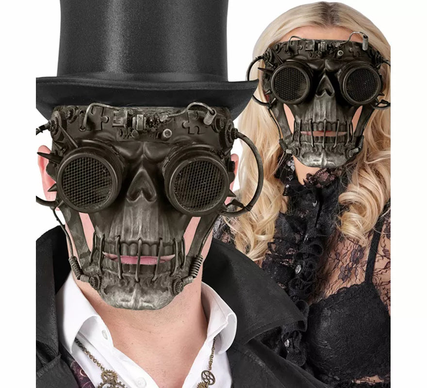 Máscara de Calavera Steampunk