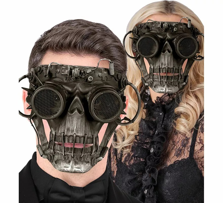 Máscara de Calavera Steampunk