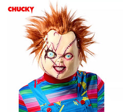 Chucky Mask with Hair
