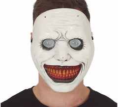 Killer Demon Mask with White Eyes