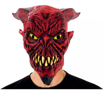 Máscara de Demonio con Cuernos