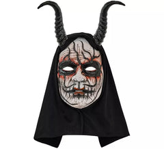Demon Mask Man with Hood Commedia dell'Arte