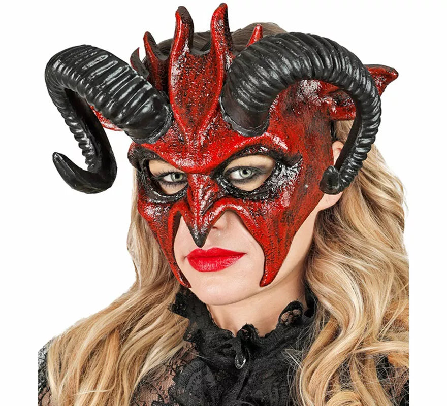 Máscara de Diablo Comedia del Arte
