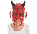 Máscara de Diablo con Cuernos