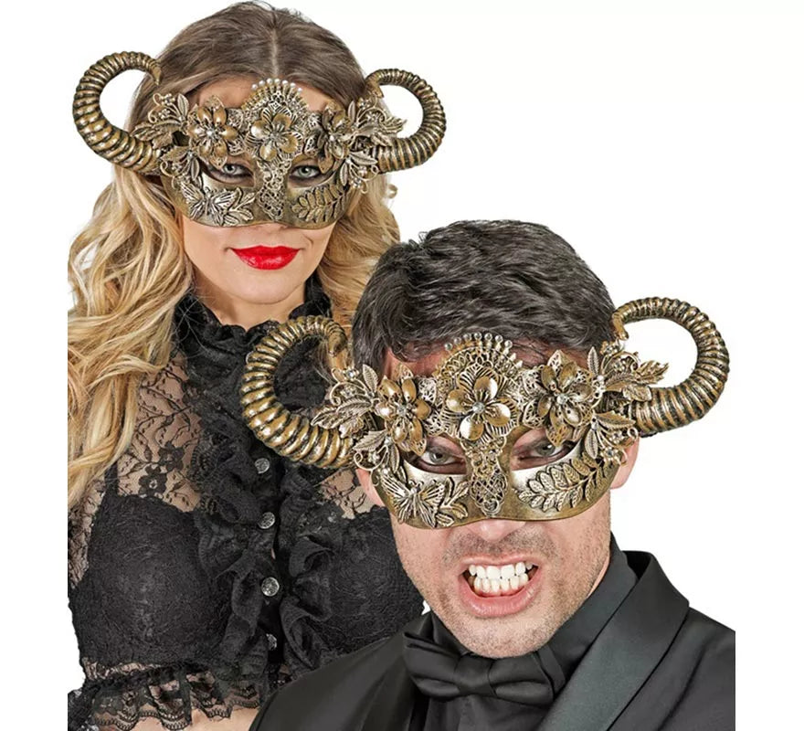 Translation missing: en.Máscara de Diablo Teatral oro