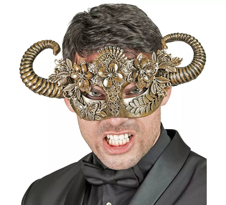 Translation missing: en.Máscara de Diablo Teatral oro