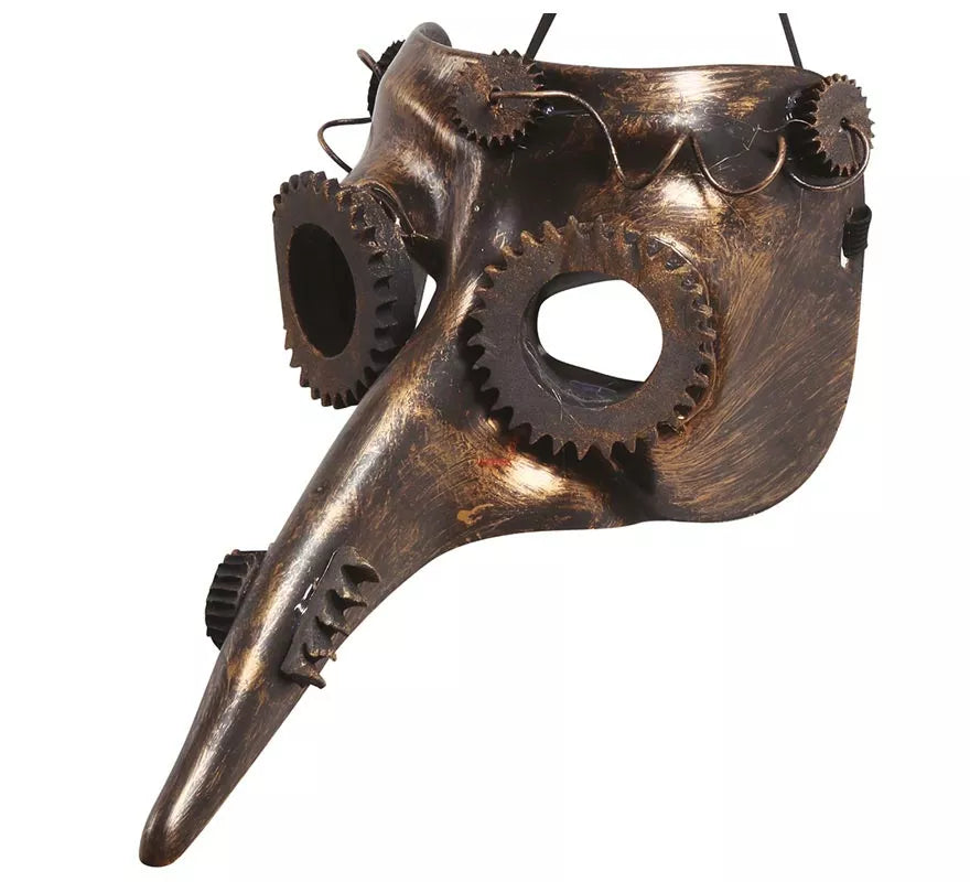 Máscara de Doctor La Peste Steampunk