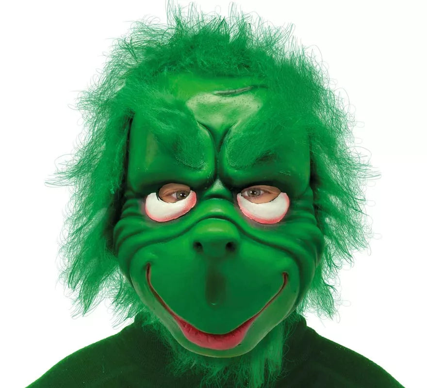 Máscara de Duende Verde Gruñón