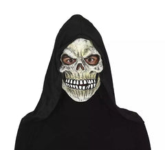 Demon Skeleton Mask with pvc hood
