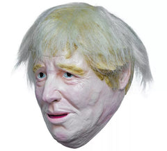 Mask of Former English President Boris Johnson