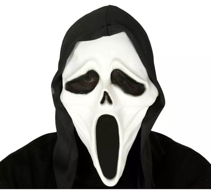 Máscara de Fantasma Asesino con Capucha