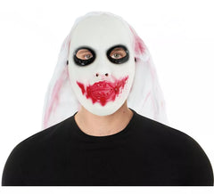 Plastic Fake Blood Ghost Mask