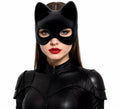 Máscara de Gata Heroína negra