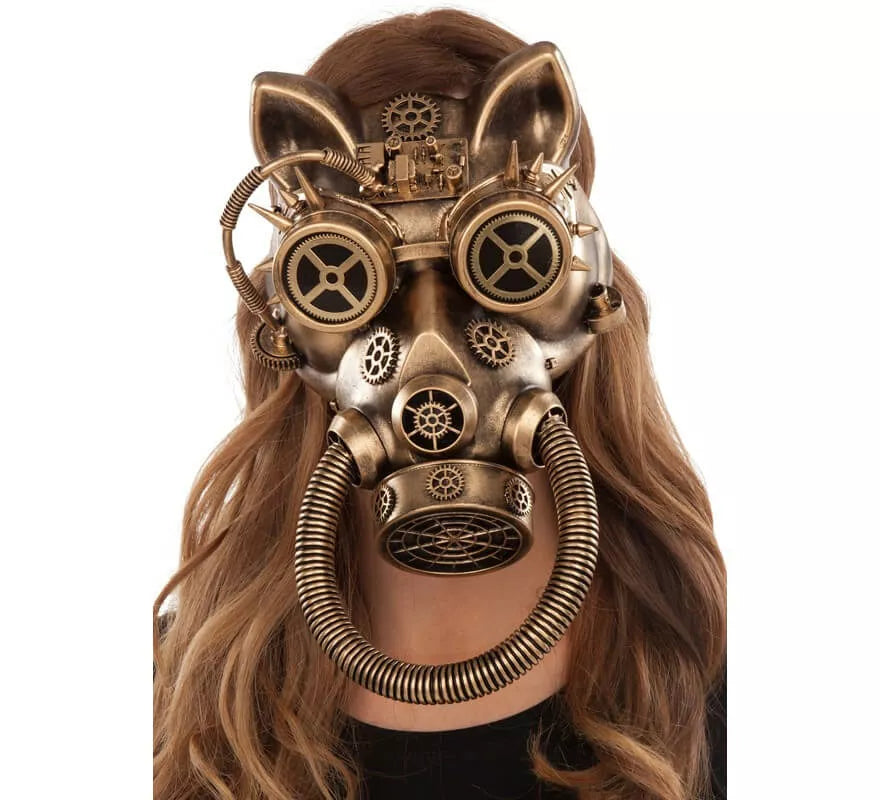 Translation missing: en.Máscara de Gato Steampunk