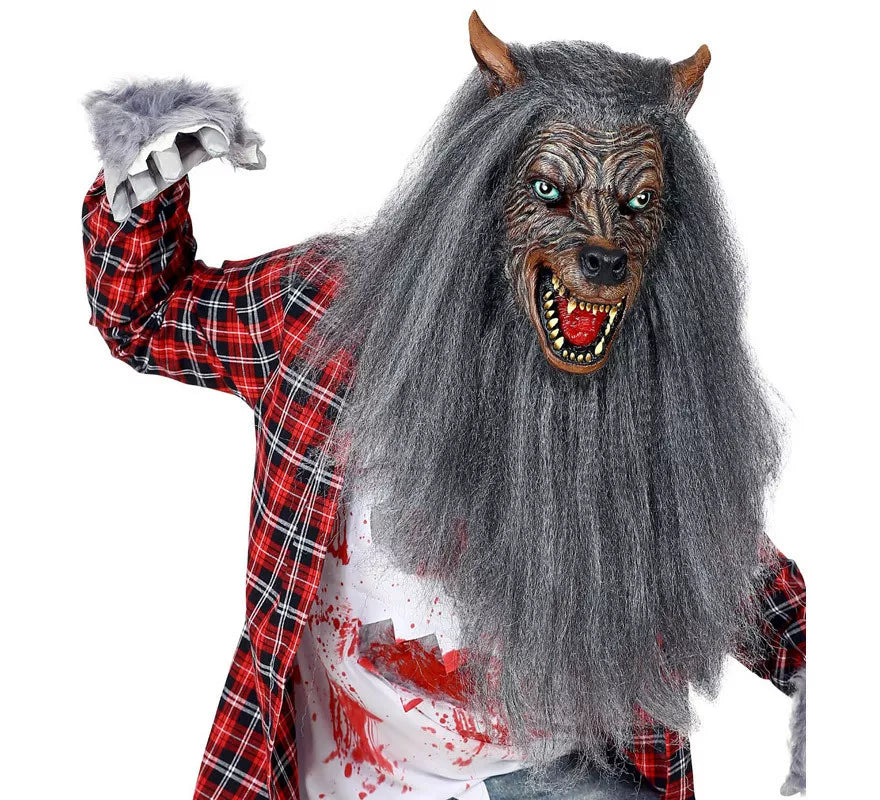 Translation missing: en.Máscara de Hombre Lobo con Pelo