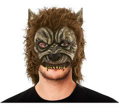 Half Face Werewolf Mask