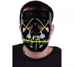 Black Purge Mask with light