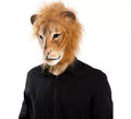 Máscara de León con pelo