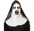 Máscara de Monja Demoníaca blanca adulto