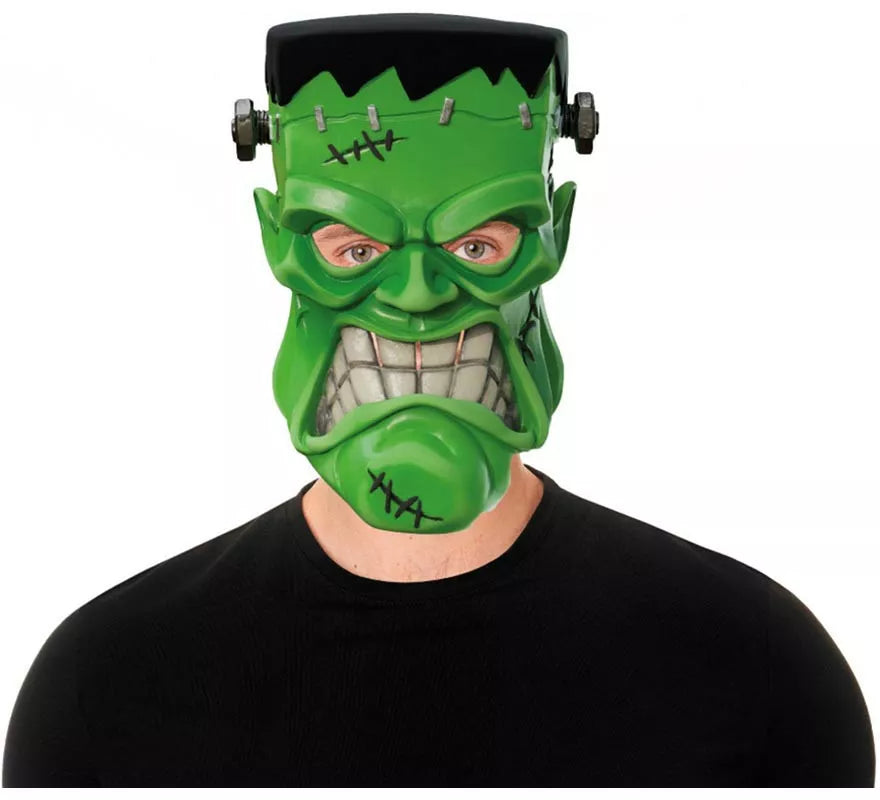 Máscara de Monstruo verde adulto