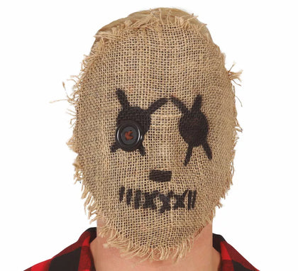 Máscara de Muñeco Trapo Marrón