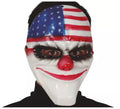 Máscara de Payaso Bandera América