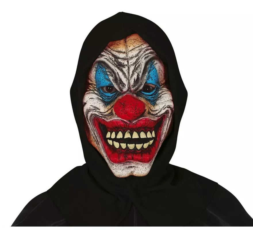 Máscara de Payaso con Capucha Negra