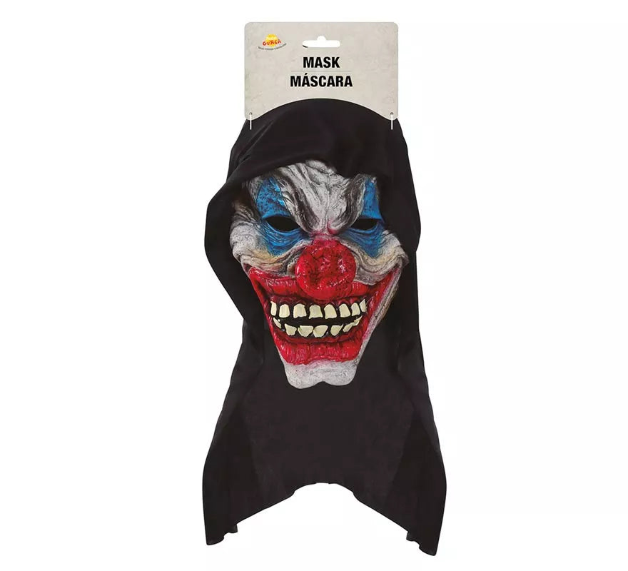 Máscara de Payaso con Capucha Negra