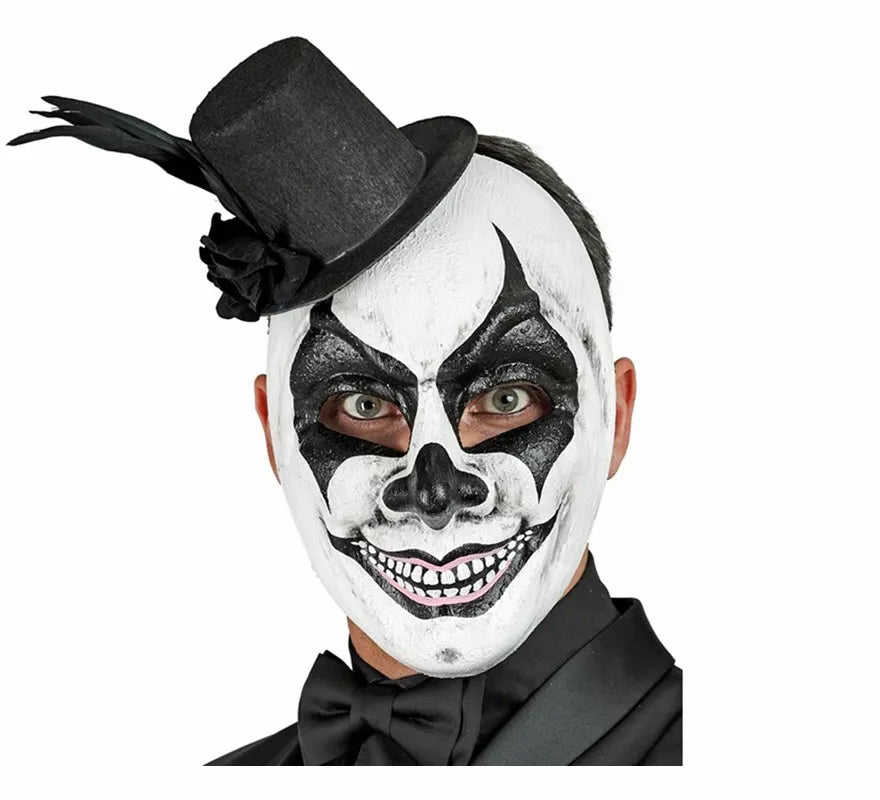Máscara de Payaso con Sombrero Comedia del Arte