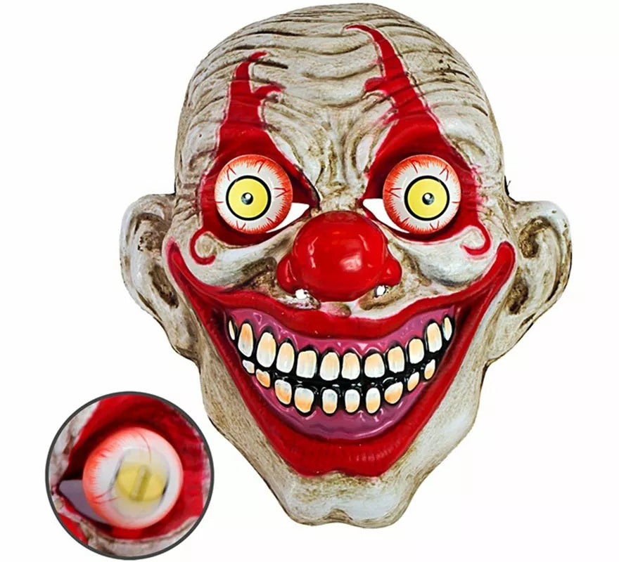 Translation missing: en.Máscara de Payaso Psicópata con Ojos Saltones