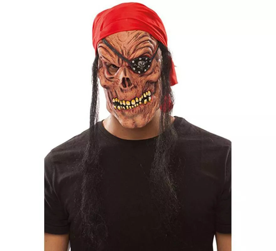 Translation missing: en.Máscara de Pirata Zombie con Pañuelo
