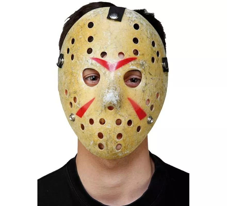 Máscara de Psicópata enmascarado con agujeros 20 cm